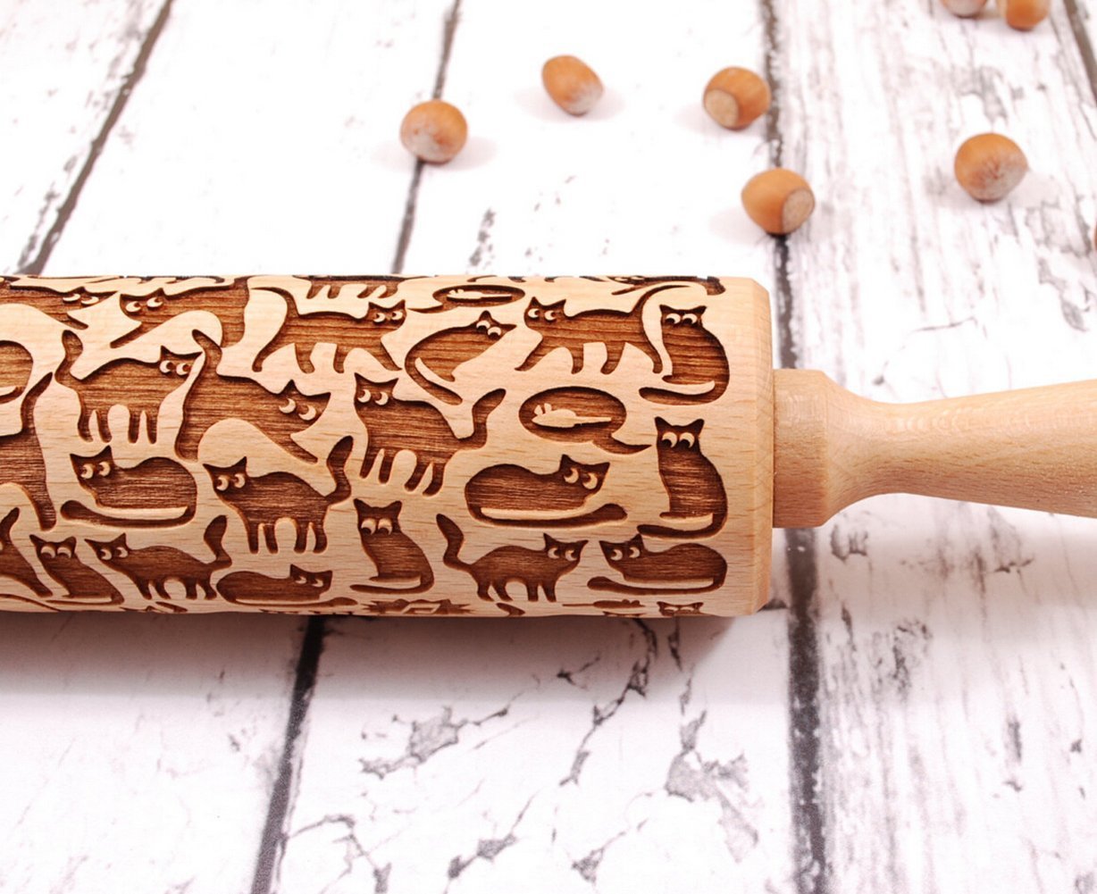 Cat Rolling Pin! » Loganberry Handmade