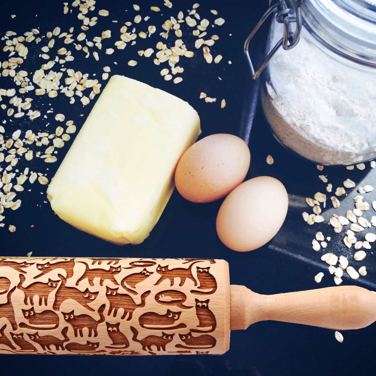 Cat Rolling Pin! » Loganberry Handmade