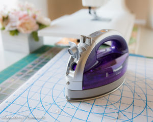 Cordless Iron + Product Review + Panasonic 360 Freestyle, Quilting Irons, Best Irons for Quilting + Sewing, Purple Iron