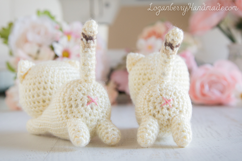 Crochet Cats Pattern, Amigurumi Cats, Free Pattern, Tutorial, Knitted Cats, Crochet Kittens, Lynx Point Siamese Cats, Crochet for Kids