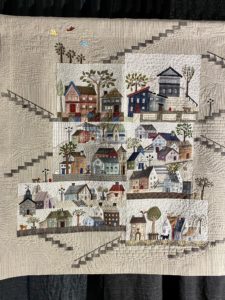 house and home quilts, neighborhood quilt